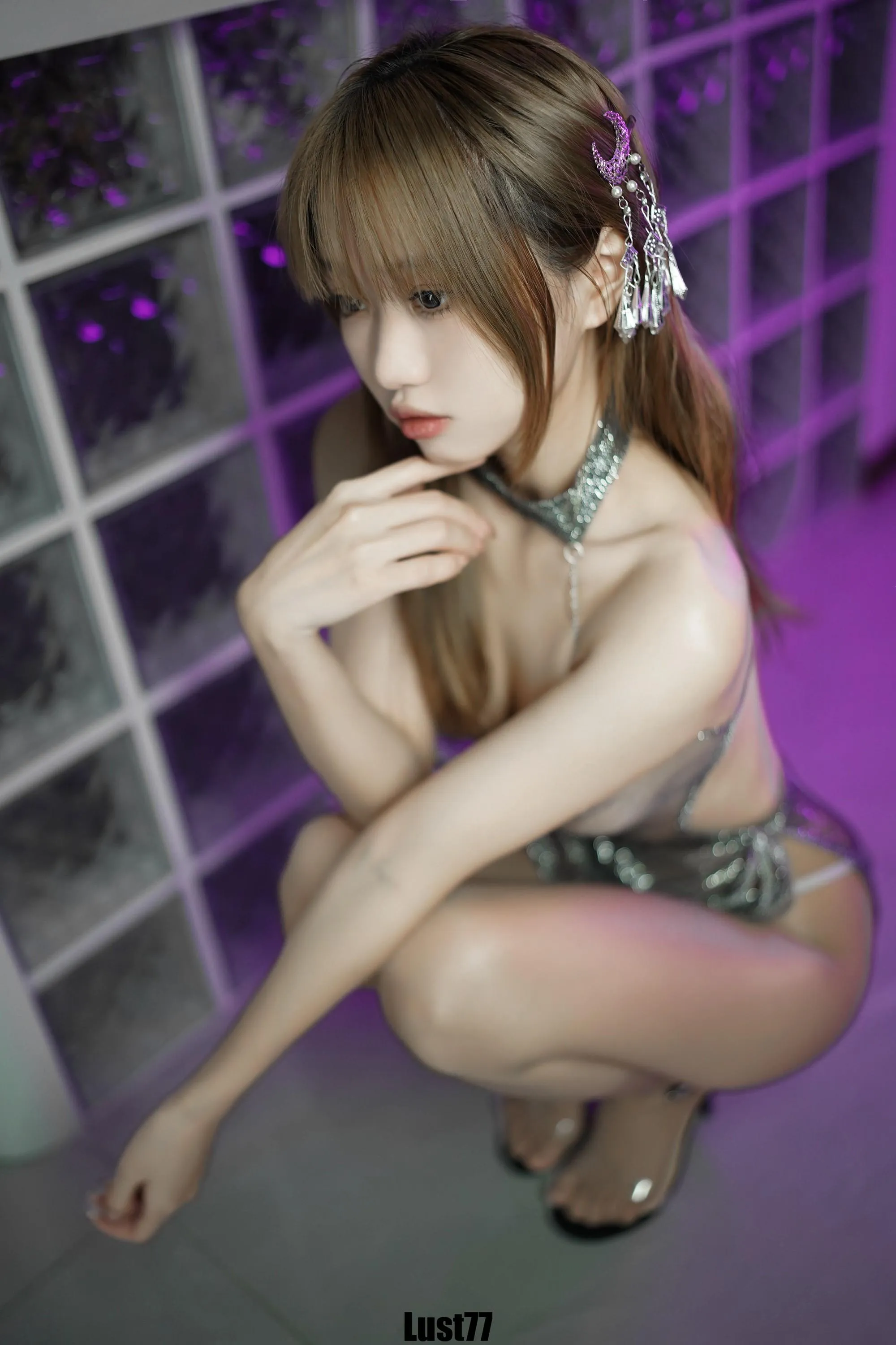 柒柒要乖额 – NO.049 纸醉金迷Part.II [96P]插图3